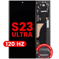 OLED Assembly With Frame For Samsung Galaxy S23 Ultra (US & International) (Aftermarket Plus) (120Hz) (Graphite)