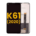 LCD Assembly Without Frame For LG K61 (2020) (Refurbished) (Black)