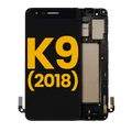 LCD Assembly With Frame For LG K9 (2018) (Refurbished) (Black)