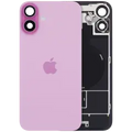 Back Glass with MagSafe Magnet & NFC & Flashlight Flex For iPhone 16 Plus (Genuine OEM) (Pink)