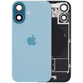 Back Glass with MagSafe Magnet & NFC & Flashlight Flex For iPhone 16 (Genuine OEM) (UK / EU Version) (Teal)