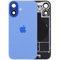 Back Glass with MagSafe Magnet & NFC & Flashlight Flex For iPhone 16 (Genuine OEM) (UK / EU Version) (Ultramarine)