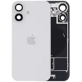 Back Glass with MagSafe Magnet & NFC & Flashlight Flex For iPhone 16 (Genuine OEM) (UK / EU Version) (White)