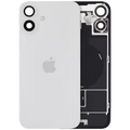 Back Glass with MagSafe Magnet & NFC & Flashlight Flex For iPhone 16 Plus (Genuine OEM) (UK / EU Version) (White)