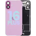 Back Glass w/ MagSafe Magnet & NFC & Flashlight Flex For iPhone 16 Plus (Service Pack) (Pink)
