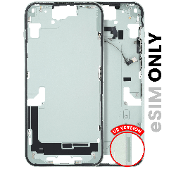 Mid-Frame Housing W/ Small Parts For iPhone 15 Plus (US Version) (Used OEM Pull: Grade B) (Green)