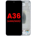 OLED Assembly With Frame For Samsung Galaxy A36 5G (A366 / 2025) (Aftermarket Plus) (Lavender)