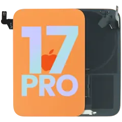 Back Glass w/ MagSafe Magnet & NFC For iPhone 17 Pro (Service Pack) (Cosmic Orange)