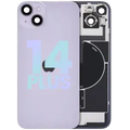 Back Glass w/ MagSafe Magnet & NFC & Flashlight Flex For iPhone 14 Plus (Service Pack) (Purple)