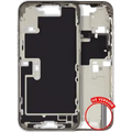 Mid-Frame Housing W/ Small Parts For iPhone 16 Pro Max (US Version) (Used OEM Pull: Grade C) (Natural Titanium)