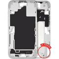 Mid-Frame Housing W/ Small Parts For iPhone 16 Plus (US Version) (Used OEM Pull: Grade B) (White)