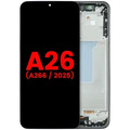 OLED Assembly With Frame For Samsung Galaxy A26 5G (A266 / 2025) (Aftermarket Plus) (Black)