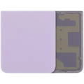 Bottom Back Cover Glass For Samsung Galaxy Z Flip 4 (Aftermarket) (Bora Purple)