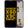 LCD Assembly With Frame For Honor X60 / X9c Smart (Refurbished) (Black)