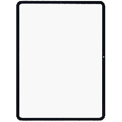 2 in 1 Front Glass With OCA Pre-Installed For iPad Pro 13" 7th Gen (2024) / Pro 13" 8th Gen (2025) (WiFi / Cellular) (Glass Separation Required)