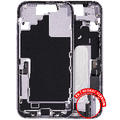 Mid-Frame Housing W/ Charging Port Flex & Small Parts For iPhone 17 (EU / Global Version) (Used OEM Pull: Grade B) (Lavender)