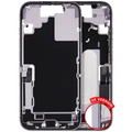Mid-Frame Housing W/ Charging Port Flex & Small Parts For iPhone 17 (US Version) (Used OEM Pull: Grade C) (Lavender)