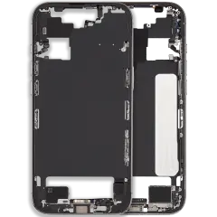 Mid-Frame Housing W/ Charging Port Flex & Small Parts For iPhone Air (US / EU Version) (Used OEM Pull: Grade B) (Cloud White)
