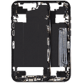 Mid-Frame Housing W/ Charging Port Flex & Small Parts For iPhone Air (US / EU Version) (Used OEM Pull: Grade B) (Space Black)