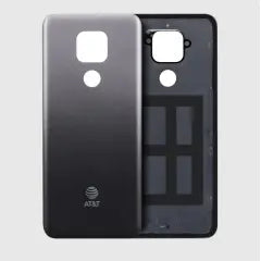 Back cover Glass For Motorola Moto G Play (XT2093 / 2021) (Genuine OEM) (Flash Gray)