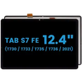 LCD Assembly Without Frame For Samsung Galaxy Tab S7 FE 12.4"(T730 / T733 / T735 / T736) (2021) (Aftermarket) (Black)