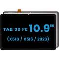 LCD Assembly Without Frame For Samsung Galaxy Tab S9 FE 10.9" (X510 / X516 ) (2023) (Aftermarket) (Black)