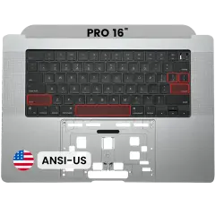 Top Case with Keyboard (ANSI US) For MacBook Pro 16" A2991 (2023) (Space Gray)