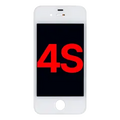 LCD Assembly For iPhone 4S (Aftermarket Plus) (White)