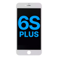 LCD Assembly With Steel Plate For iPhone 6S Plus (Aftermarket) (White)