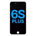 LCD Assembly With Steel Plate For iPhone 6S Plus (Aftermarket) (Black)