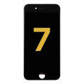 LCD Assembly With Steel Plate For iPhone 7 (Refurbished) (Black)