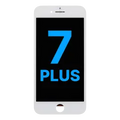 LCD Assembly With Steel Plate For iPhone 7 Plus (Aftermarket) (White)