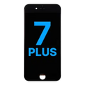 LCD Assembly With Steel Plate For iPhone 7 Plus (Aftermarket) (Black)