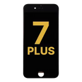 LCD Assembly With Steel Plate For iPhone 7 Plus (Refurbished: LG) (Black)