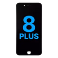 LCD Assembly With Steel Plate For iPhone 8 Plus (Aftermarket) (Black)