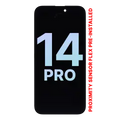 OLED Assembly With Proximity Sensor Flex Pre-Installed For iPhone 14 Pro (Service Pack)