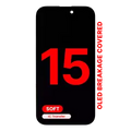 OLED Assembly For iPhone 15 (Aftermarket Pro: XO7 Soft)