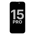 OLED Assembly Compatible For iPhone 15 Pro with Light Sensor Flex Cable (Used OEM Pull: Grade A)