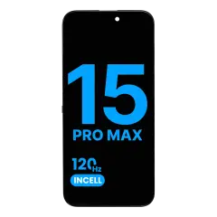 LCD Assembly For iPhone 15 Pro Max (Aftermarket: AQ7 / Incell) (120HZ)