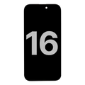 OLED Assembly Compatible For iPhone 16 with Light Sensor Flex Cable (Used OEM Pull: Grade A)