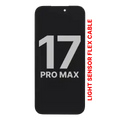 OLED Assembly Compatible For iPhone 17 Pro Max With Light Sensor Flex Cable (Used OEM Pull: Grade A)