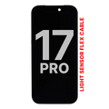 OLED Assembly Compatible For iPhone 17 Pro With Light Sensor Flex Cable (Used OEM Pull: Grade A)