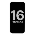 OLED Assembly Compatible For iPhone 16 Pro Max with Light Sensor Flex Cable (Used OEM Pull: Grade A)