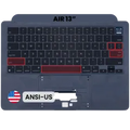 Top Case with Keyboard (ANSI US) For MacBook Air 13" A2681 (2022) (Genuine OEM) (Midnight)