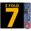 Inner OLED Assembly With Frame For Samsung Galaxy Z Fold 7 5G (US & International) (Refurbished) (Blue Shadow)