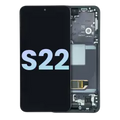 OLED Assembly With Frame For Samsung Galaxy S22 5G (Service Pack) (Phantom Black)