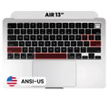 Top Case with Keyboard (ANSI US) For MacBook Air 13" A3240 (2025) (OEM New) (Silver)