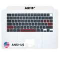 Top Case with Keyboard (ANSI US) For MacBook Air 15" (OEM New) (Silver)