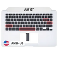 Top Case with Keyboard (ANSI US) For MacBook Air 13" A1466 (2012) (Used OEM Pull: Grade B/C)