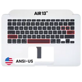 Top Case with Keyboard (ANSI US) For MacBook Air 13" A1466 (2012) (OEM New)